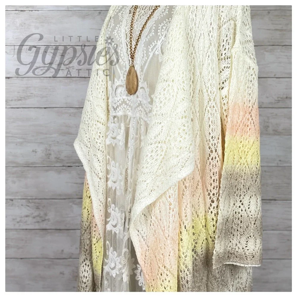 POL Ice Cream and Rainbow Beach Kimono - Picture 4 of 14